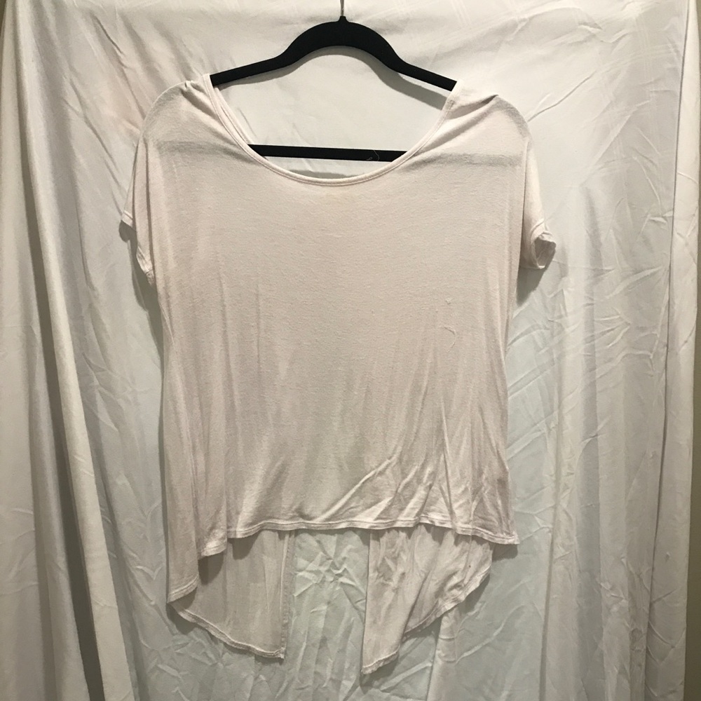 White Tobi open back top
